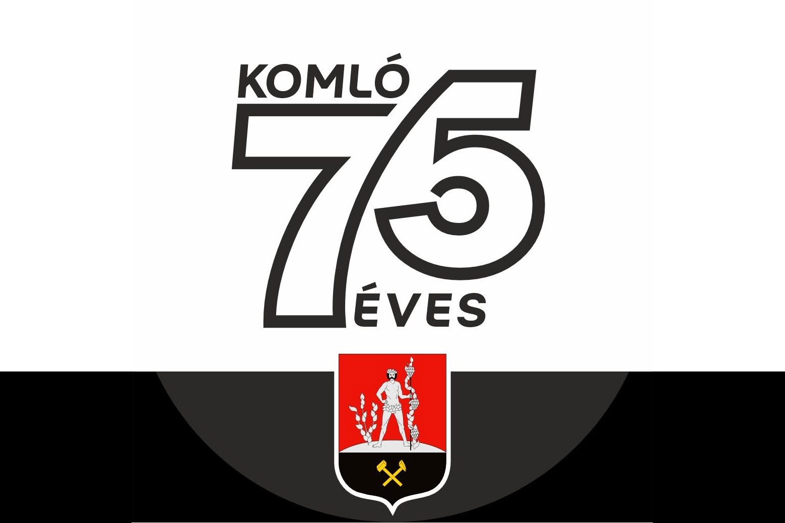 Komló 75 éves